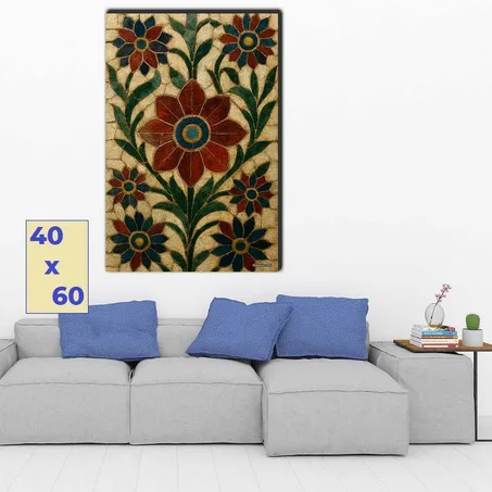 حديقة غناء على الفسيفساء