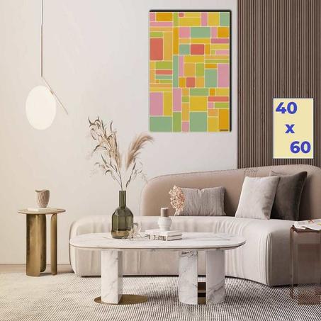 لمسات تجريدية بألوان الربيع