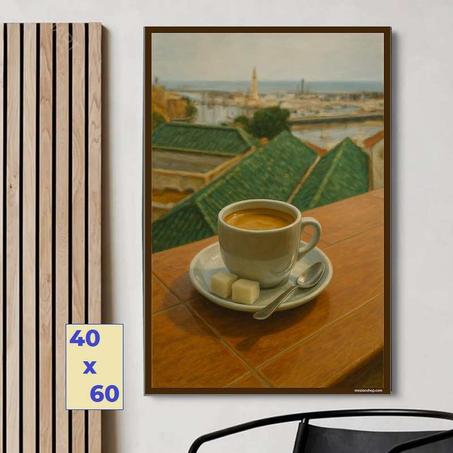 قهوة ساحرة على سطوح طنجة العالية