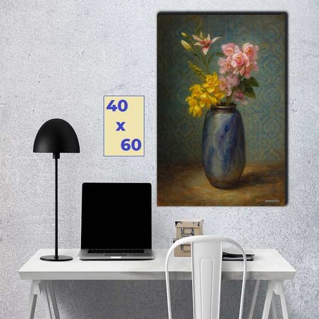 تشكيلة أزهار في مزهرية