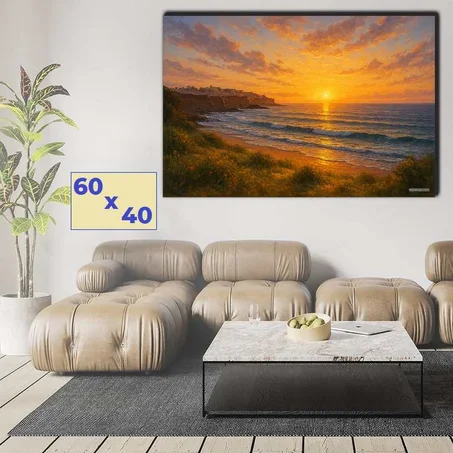 غروب على سواحل الرباط