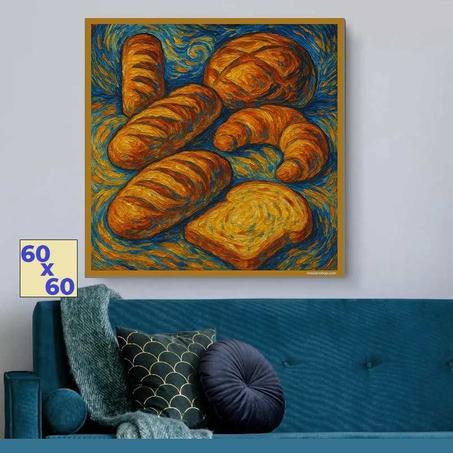 خبز و حلويات شهية طازجة من الفرن