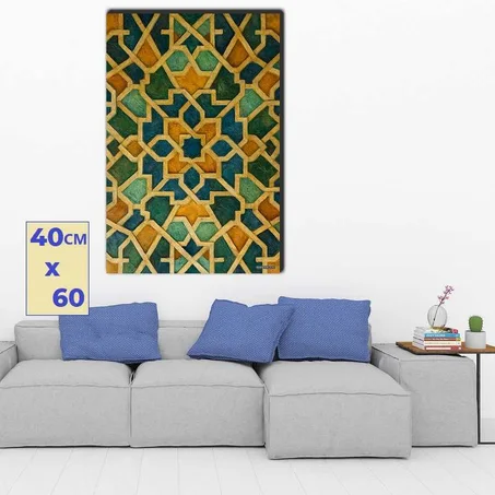 ألوان متناغمة مع الجبص المغربي