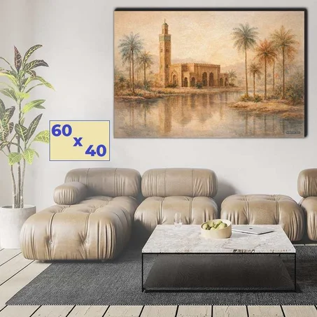 مسجد في قلب الواحة