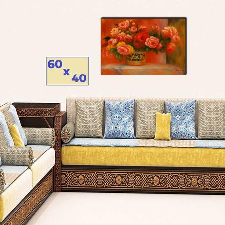 ورود في مزهرية - رينوار