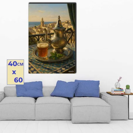 جلسة أتاي وعين على طنجة