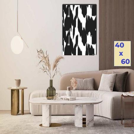لمسات تجريدية بالأبيض و الأسود