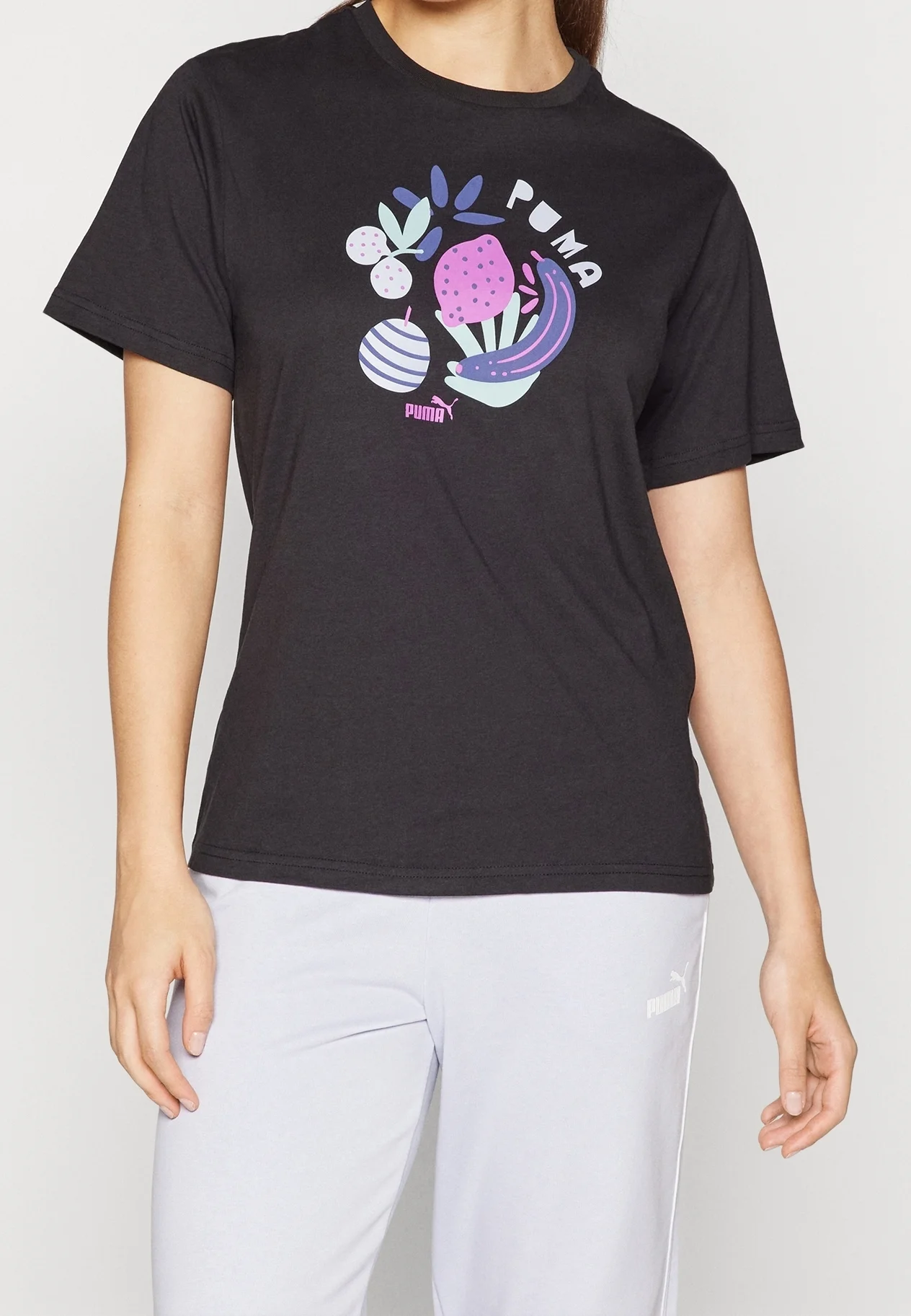 T-shirt PUMA Femme – Confort & Style Sportif Noir