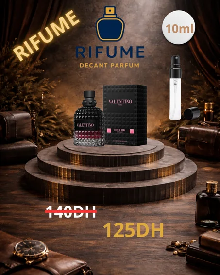 VALENTINO UOMO BORN IN ROMA INTENSE Eau de Parfum 10ml.