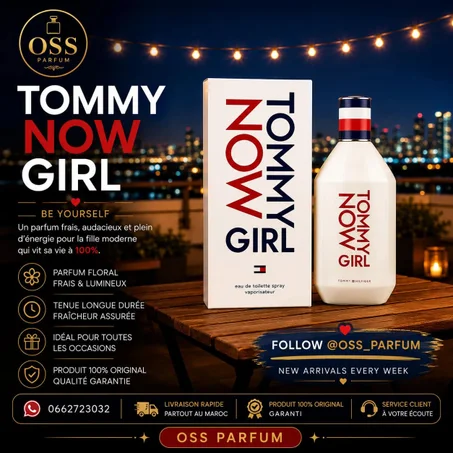 TOMMY NOW GIRL  - 100% Original