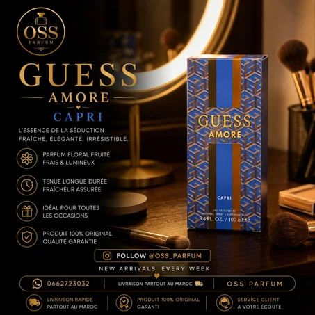 GUESS Amore Capri  - 100% Original