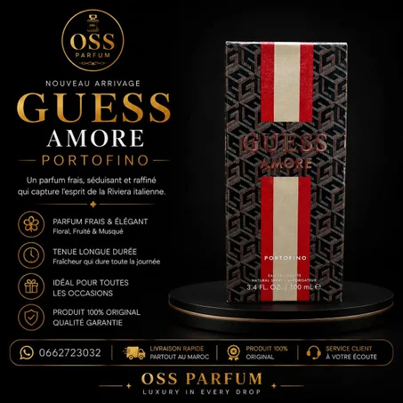 GUESS AMORE PORTOFINO - 100% Original