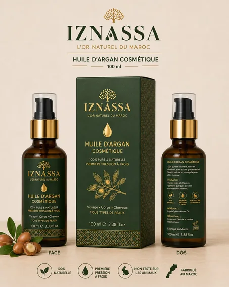 IZNASSA-LUILE DARGAN COSMETIQUE