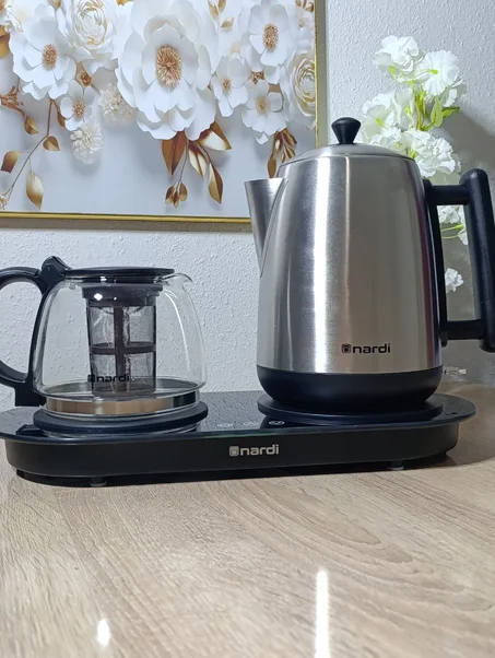 🔥 غلاية كهربائية 2 في 1 – nardi made in italy☕🍵