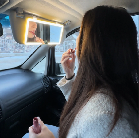 Mirroir Hollywood de voiture