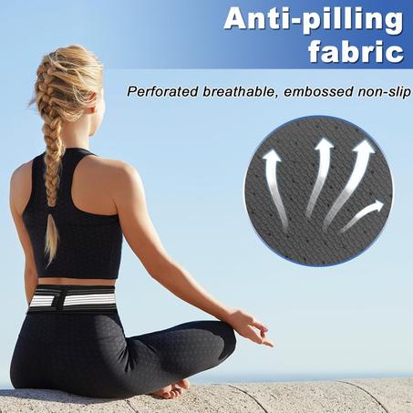 Lower hip support belt