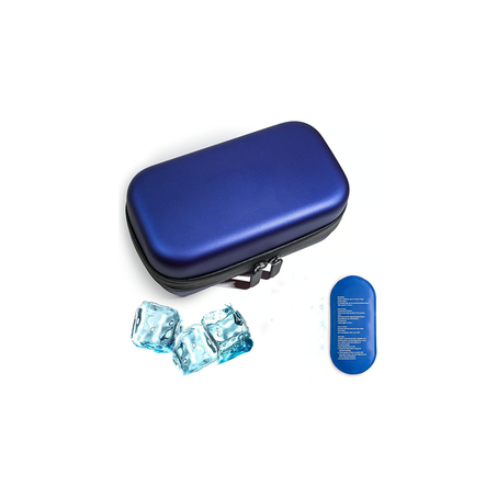 حافظة الأنسولين و الأدوية (حجم كبير) + 1 جال طبي مجاني