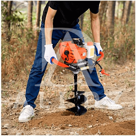 الة حفر الارض