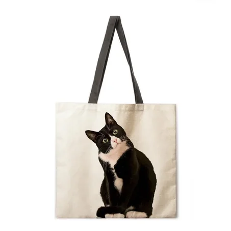 Totebag with Cat design