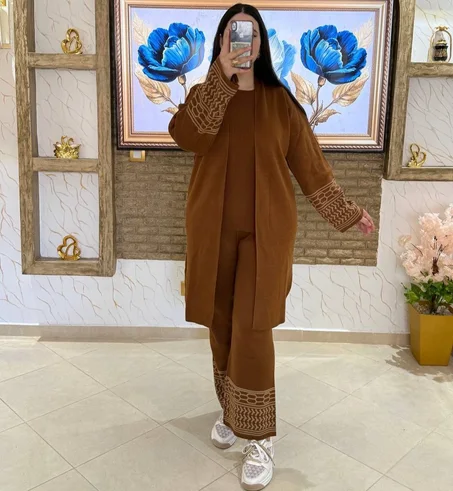 طقم تركي 3 قطع بحلة جديدة