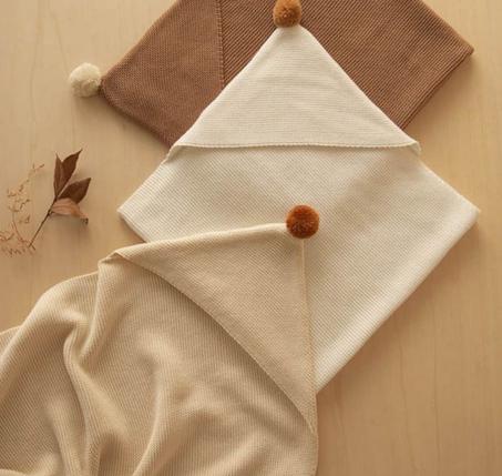 Set de bain cape + gant de toilette + serviette