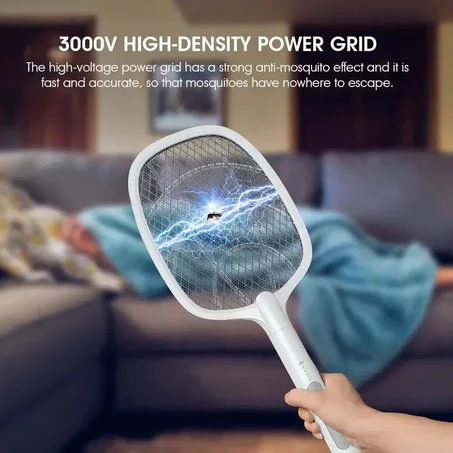Multifunction electric mosquito swatter