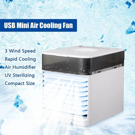 وحدة تكييف هواء احترافية قوية لغرفة النوم المنزلية والمكتبية/Mini Air Cooler Fan