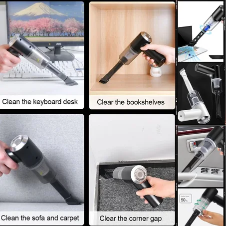 المكنسة المحمولة القابلة للشحن                      vacuum cleaner portable mini