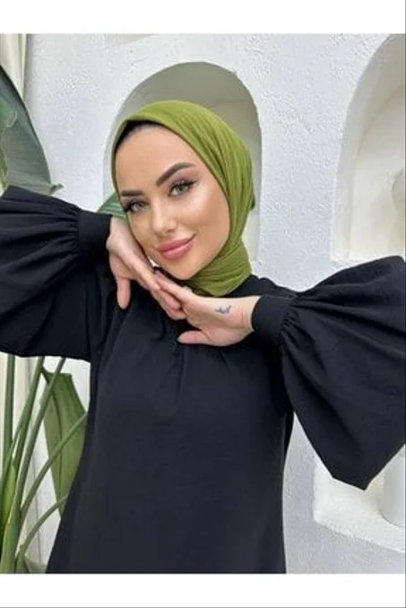 شال حجاب تركي أنيق يومي جاهز و سريع اللبس