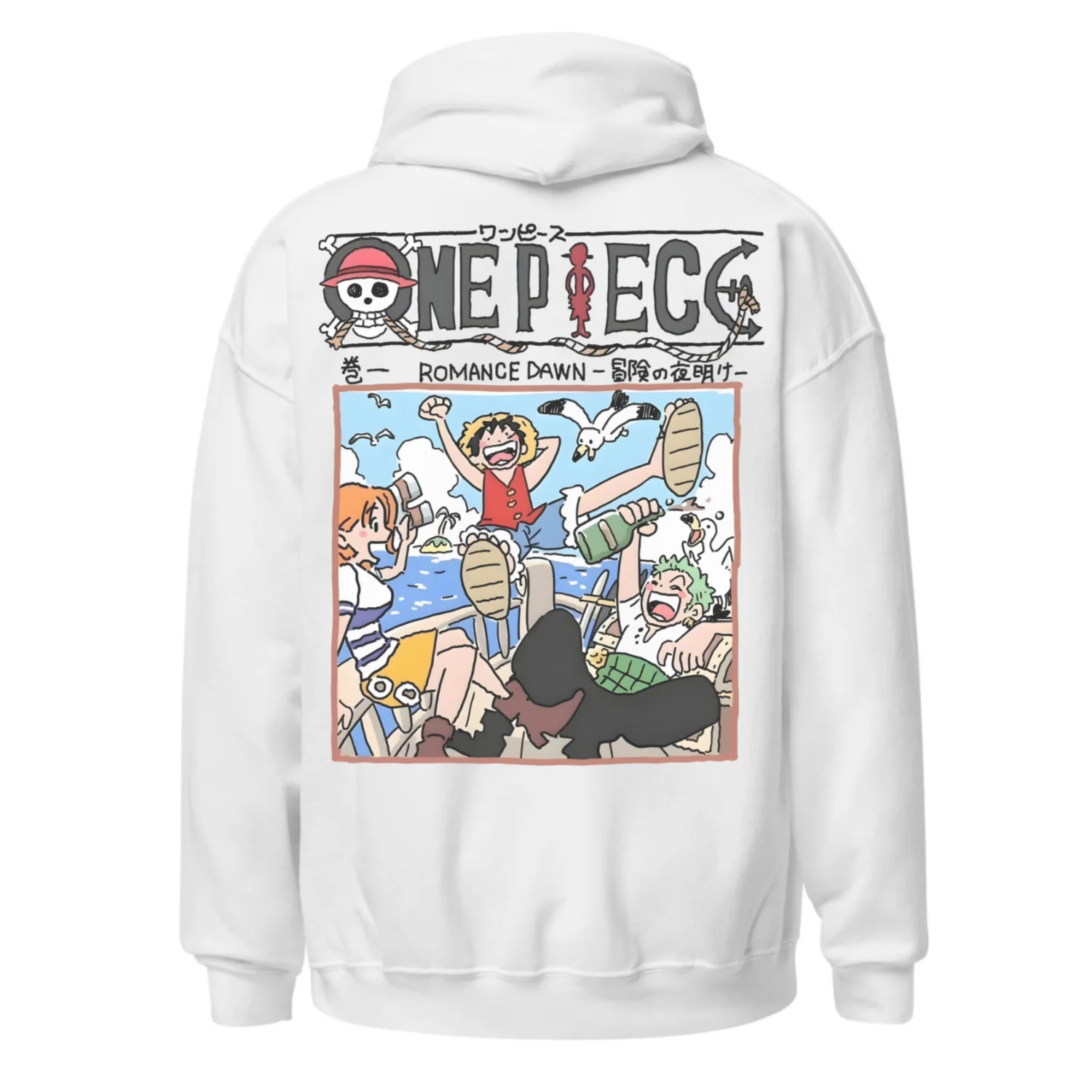 Oversize Hoodie One Piece Romang Dawn