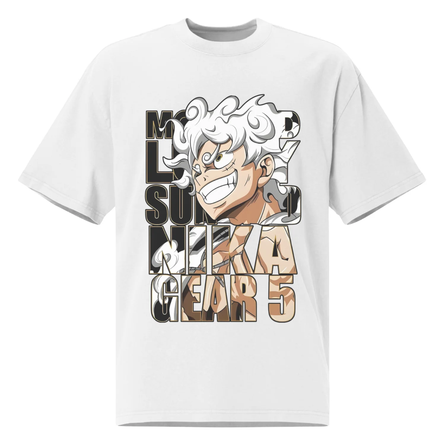 Oversize T-shirt Luffy Gear 5