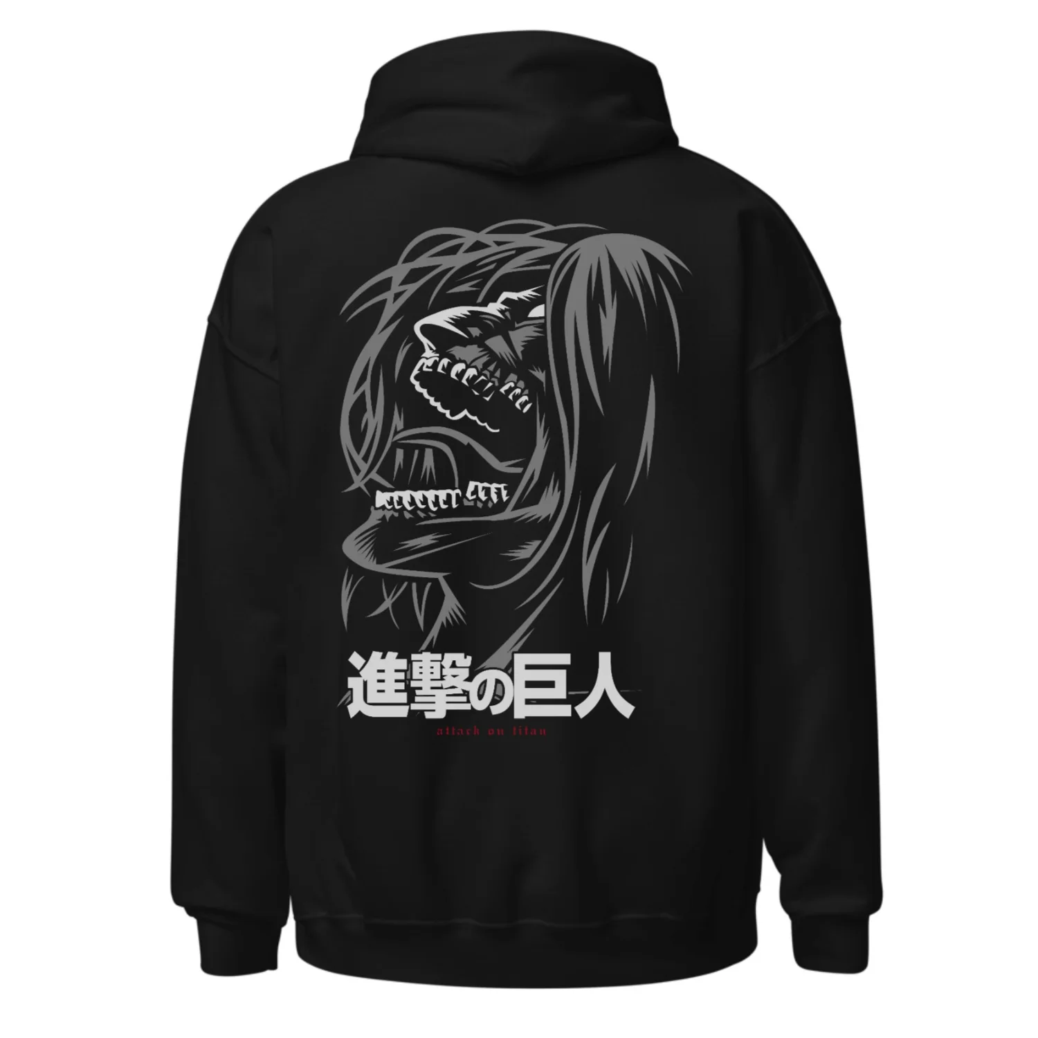 Semi-Oversized Hoodie Attack On Titan