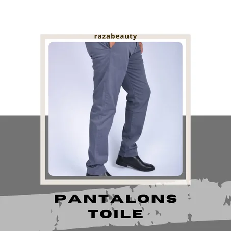 Pantalons Toile
