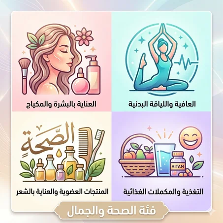 الصحه والجمال