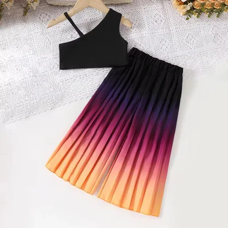 L'Ensemble "Coucher de Soleil" : Dégradé Tendance et Plissé !