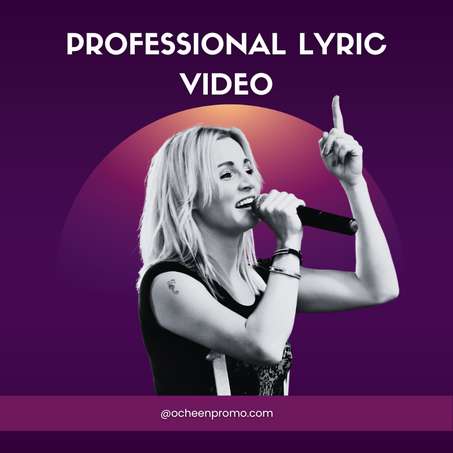 🎶 Professional Lyric Video Creation for Your Music 🎶