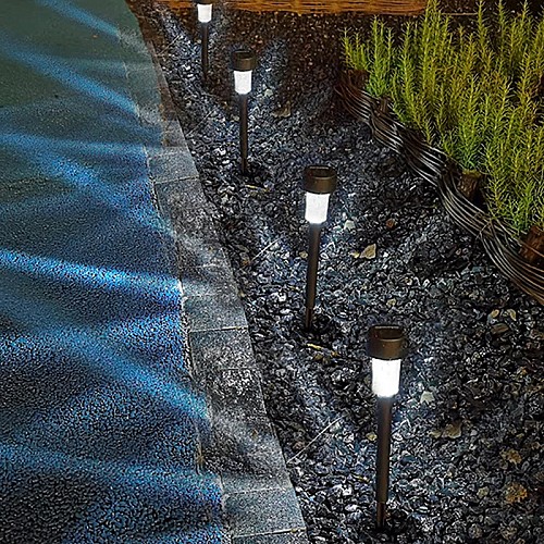 Lampes solaires LED pour chemins de jardin