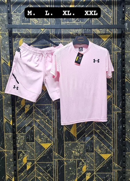 طقم صيفي تيشيرت و شور متناسقين