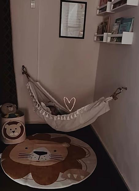 أرجوحة المريحة… ساهلة فالتركيب ⚡ وخفيفة فالحمل 🧸