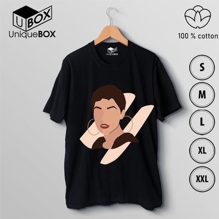 Abstract Boho Minimal 3 Noir Tshirt