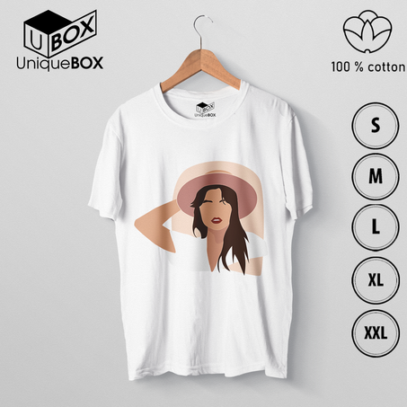 Abstract Boho Minimal 5 Blanc Tshirt