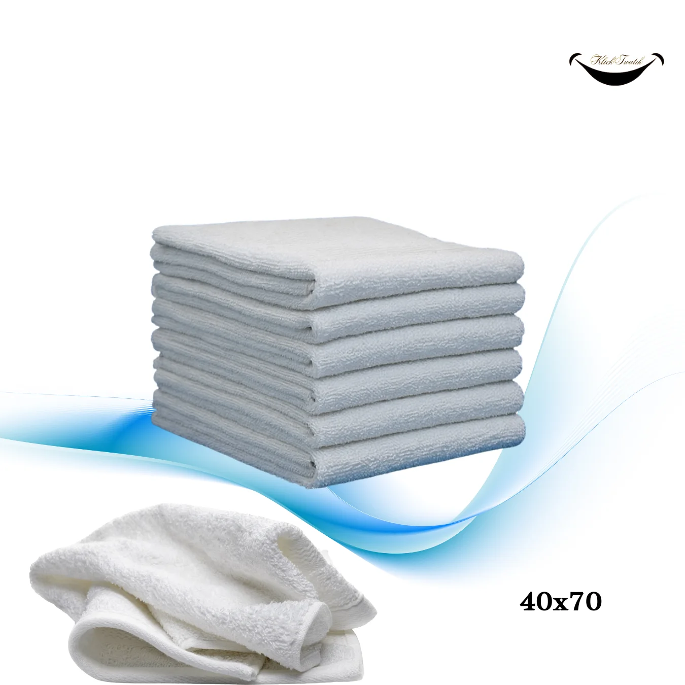 فوطة بيضاء قطن