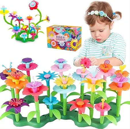 Grupo de jardinería para niñas