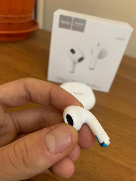 سماعات أذن هوكو EW35 لاسلكية بلوتوث V5.3 باللون الأبيض