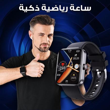 Waterproof Smart Watch ساعة ذكية مقاومة للماء بتصميم أنيق يناسب الرجال والنساء