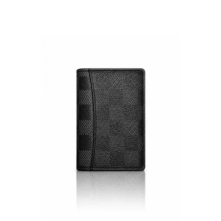 Porte-Cartes Noir Élégant – Homme
