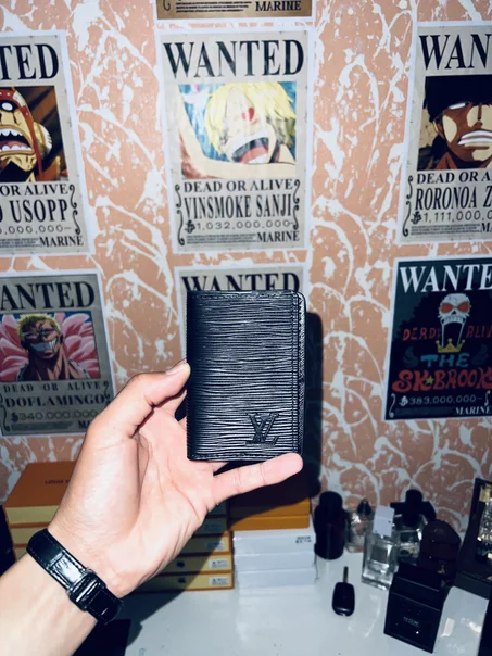 Portefeuille Louis Vuitton Chic - Cuir Épi Noir