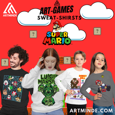 SUPER MARIO (SWEAT-SHIRTS)