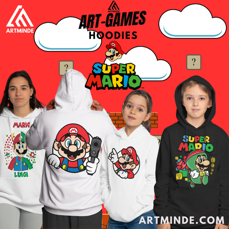 SUPER MARIO (HOODIES)