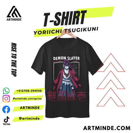 T-SHIRT DEAMON SLAYER (YORIICHI TSUGIKUNI).